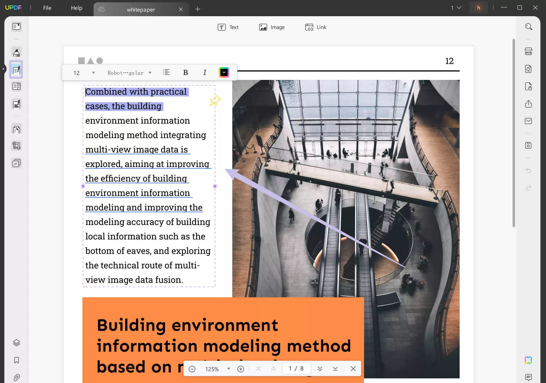 edit pdf with updf