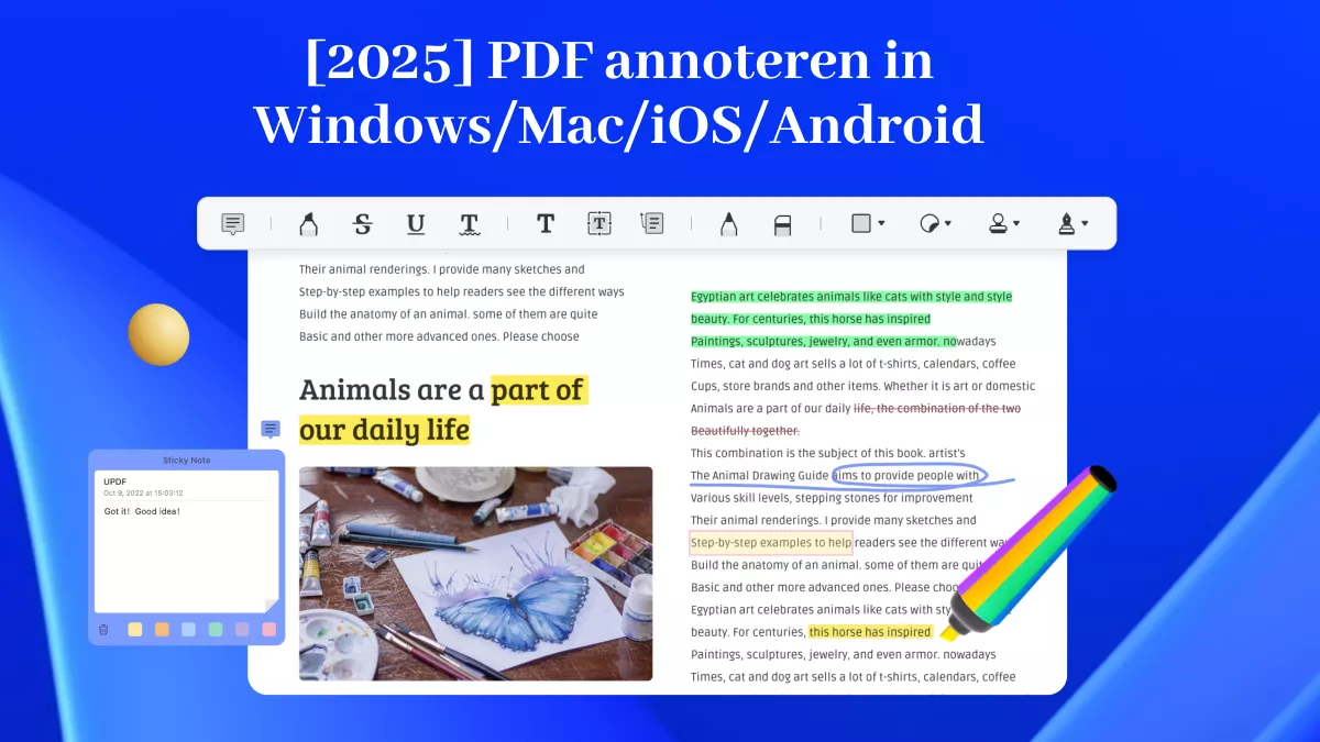 [2025] PDF annoteren in Windows/Mac/iOS/Android: 3 beste oplossingen