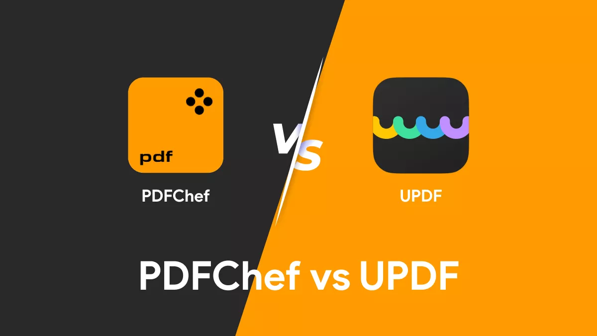 比較 PDFChef 與 UPDF，哪個 PDF 軟件更好用？