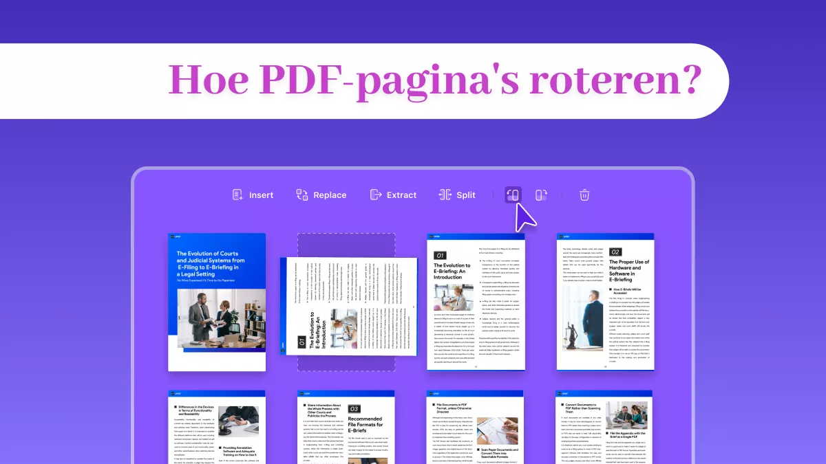 Hoe PDF-pagina's roteren? (3 deskundige methoden)