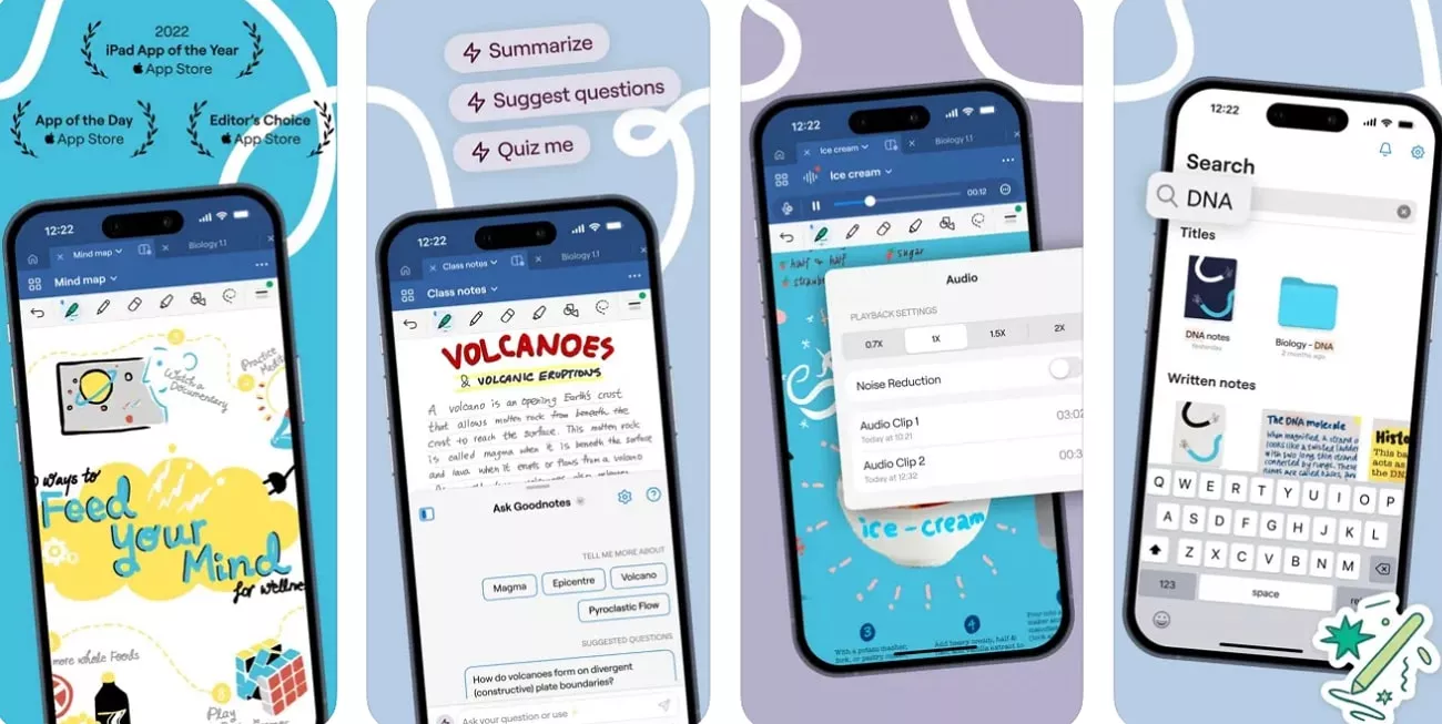goodnotes note taking