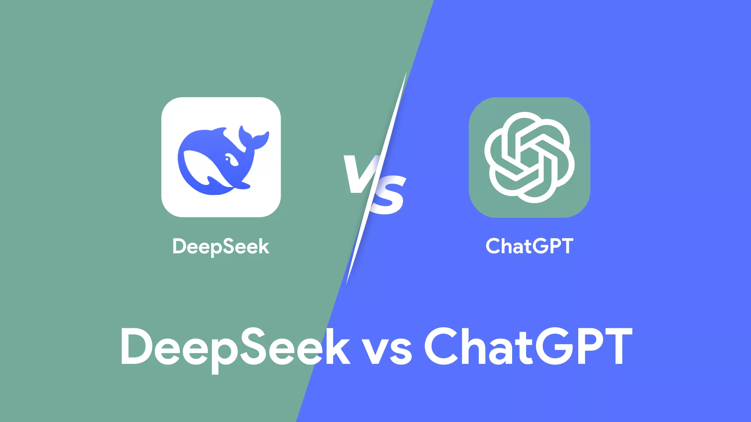 DeepSeek 與 ChatGPT 對比，誰是最好的 AI 模型？