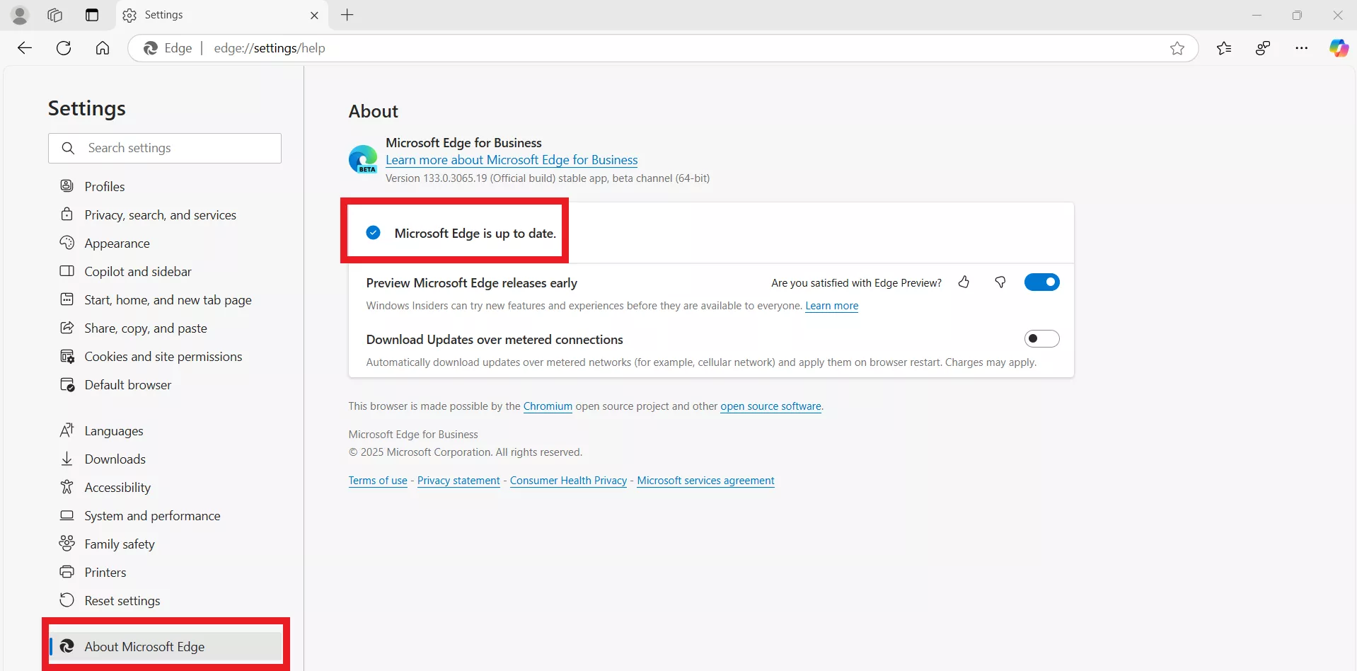 update Edge
