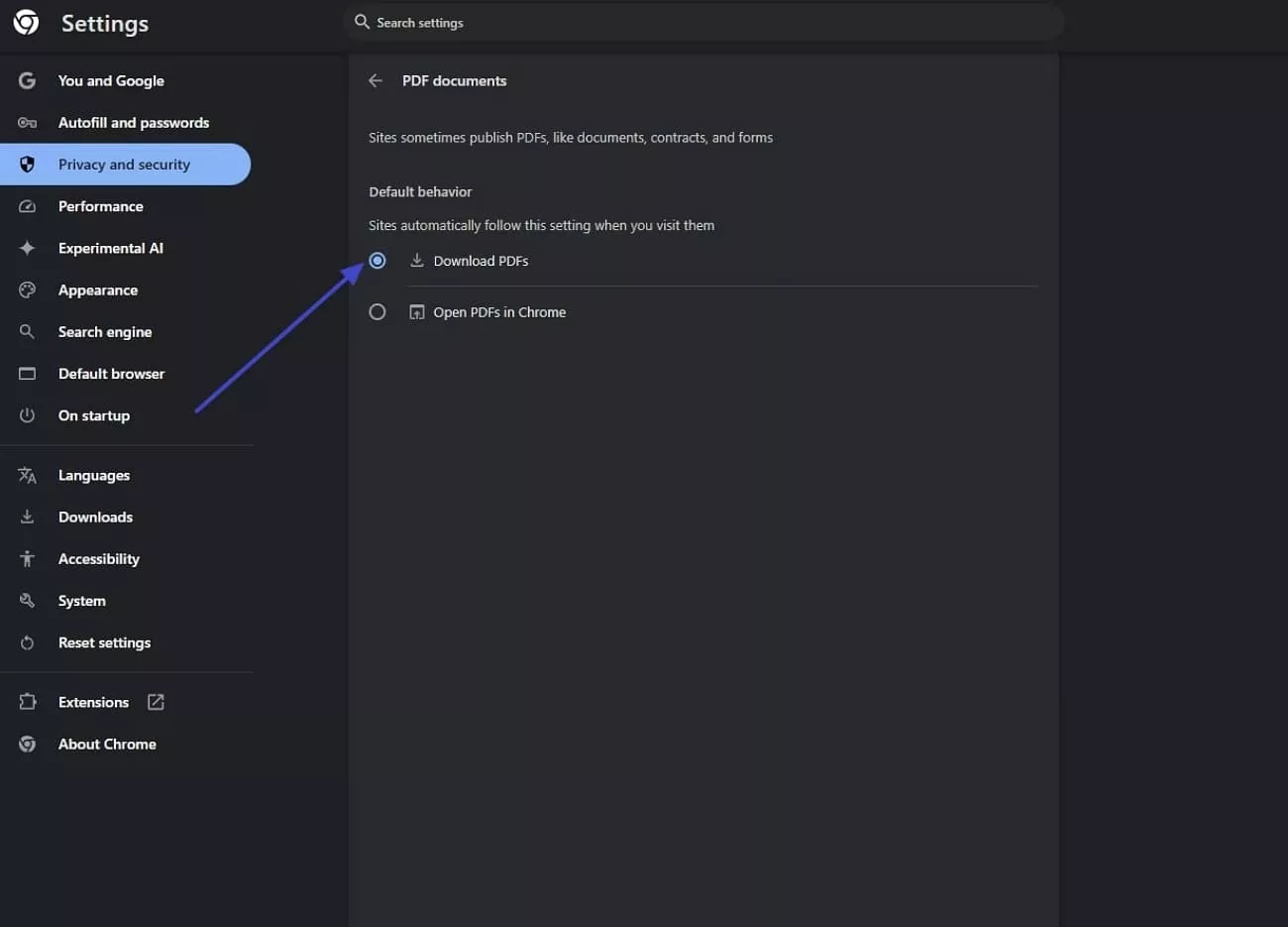 check download pdfs to resolve issue