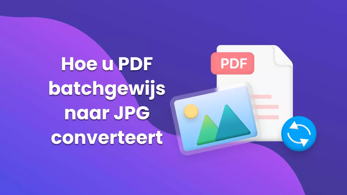 Hoe u PDF batchgewijs naar JPG converteert: tips van experts
