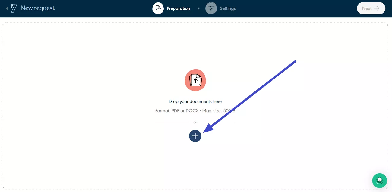 drop documents to yousign