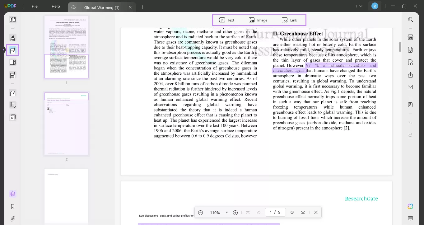 edit pdf updf windows