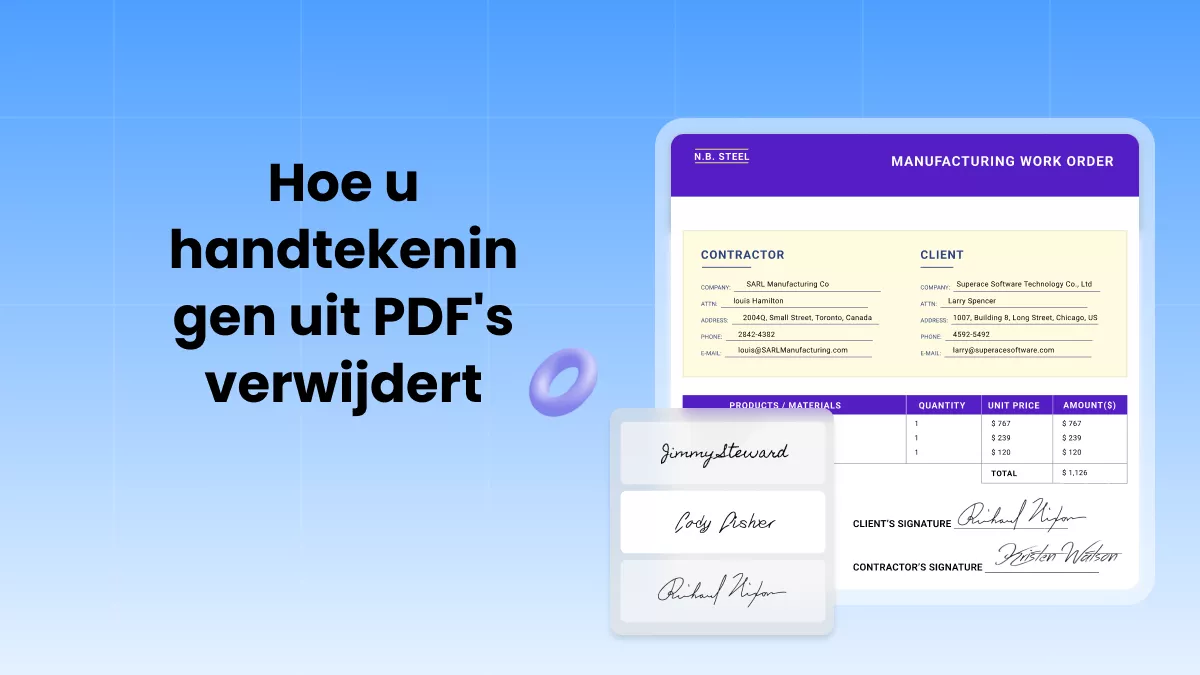 Hoe u handtekeningen uit PDF's verwijdert: een stapsgewijze handleiding