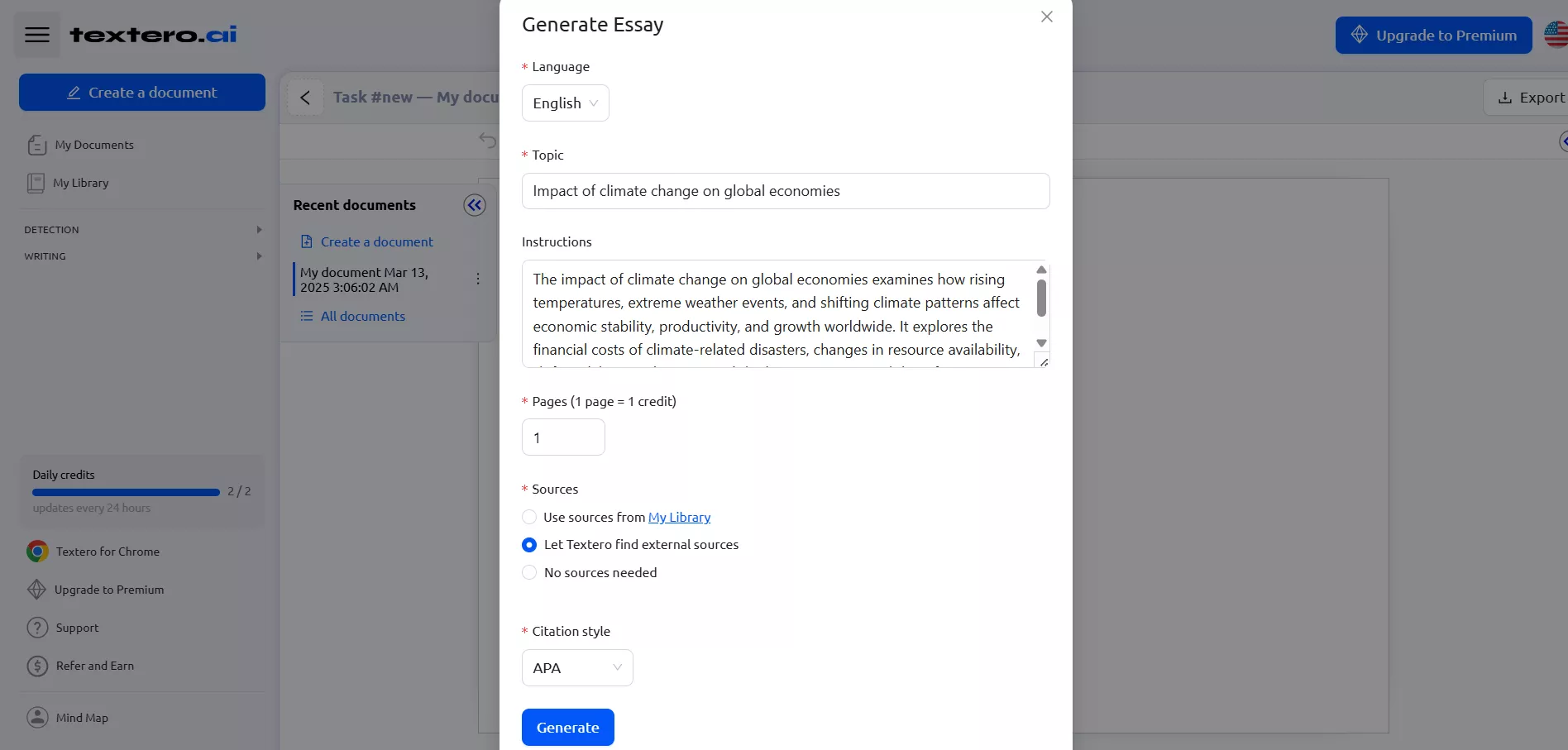 AI Essay Writing
