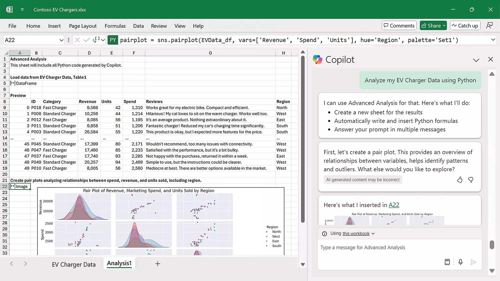 AI in Excel