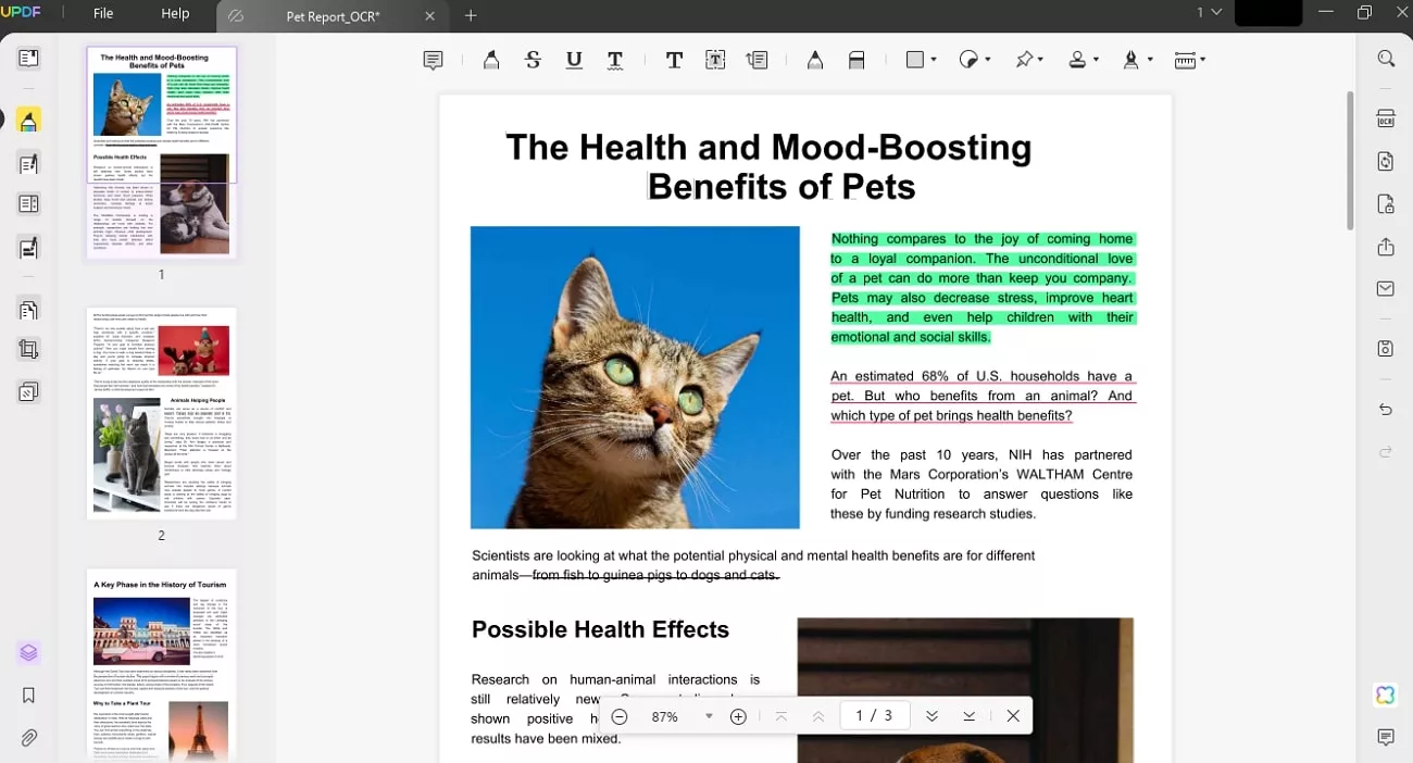 make annotations updf