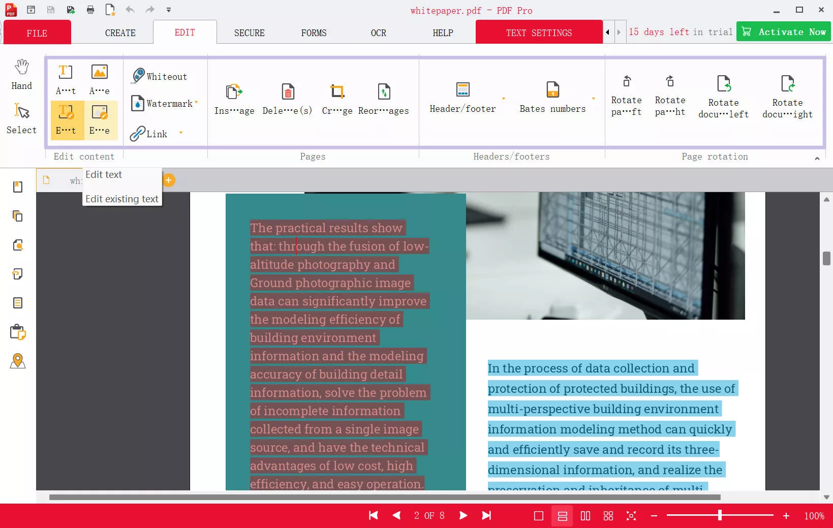 edit pdf files pdf pro