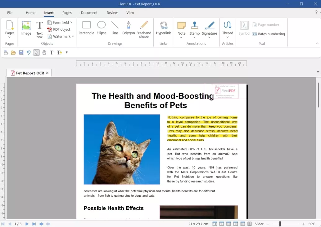 editing pdfs flexipdf