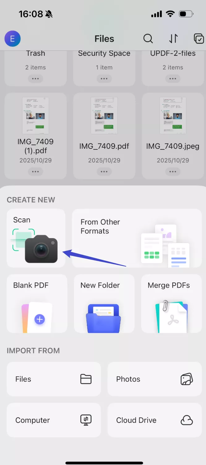 choose document mode