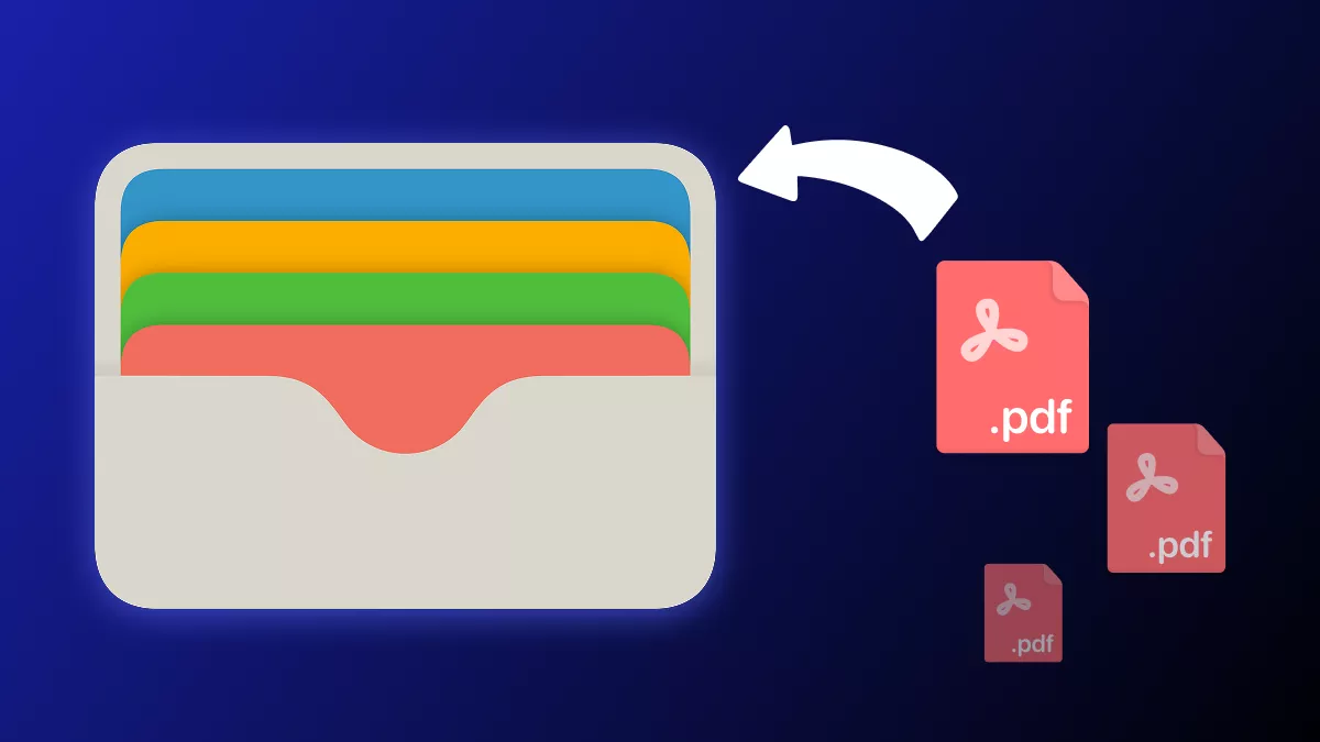 如何將PDF檔案新增至Apple Wallet中？