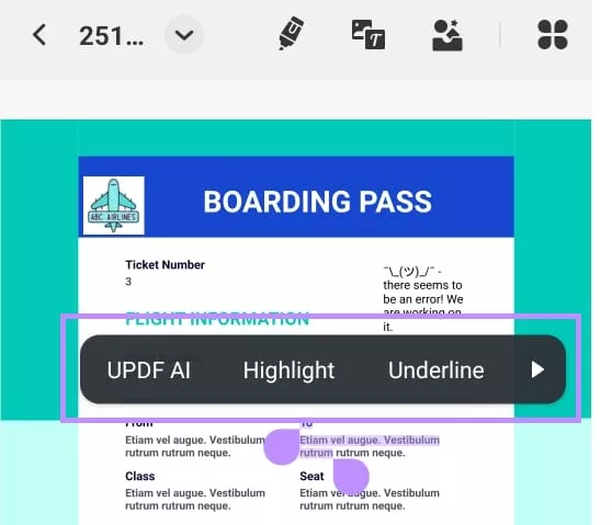 altering the text in a PDF