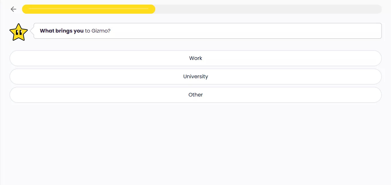 choose a learning purpose gizmo ai