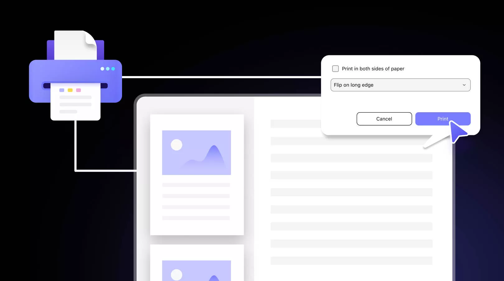 如何單面列印文檔？