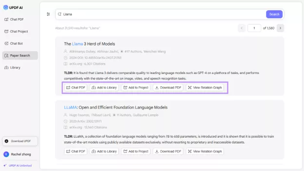 paper search operations