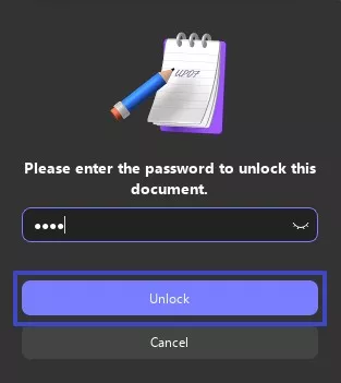 unlock locked pdf file