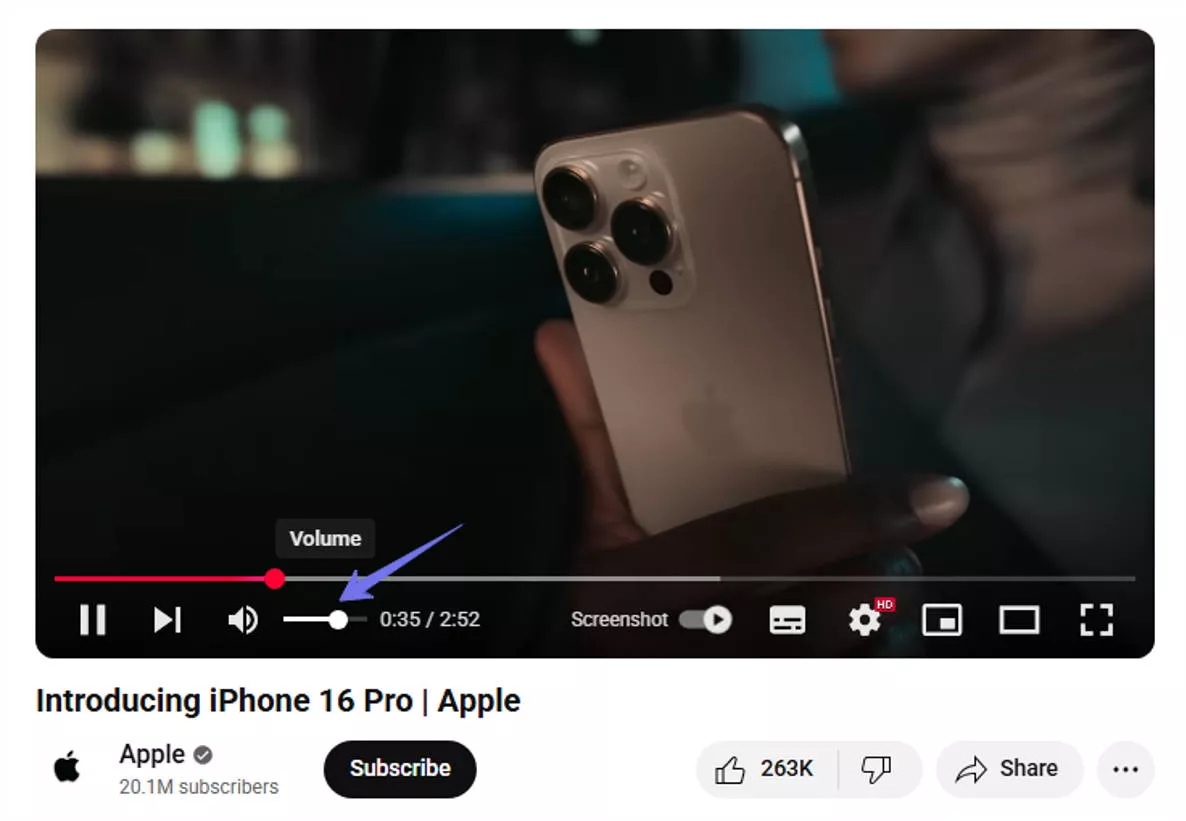 adjust the volume mac