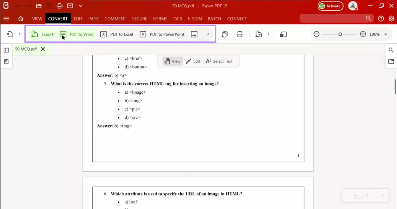 pdf converter in expert pdf