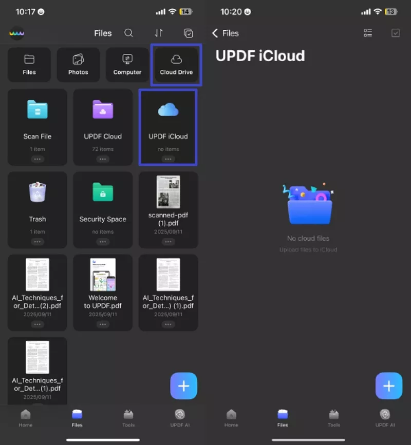 icloud access updf