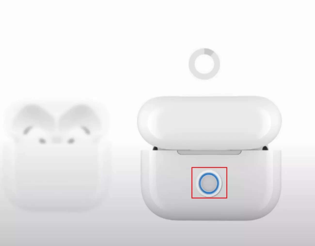 click back button