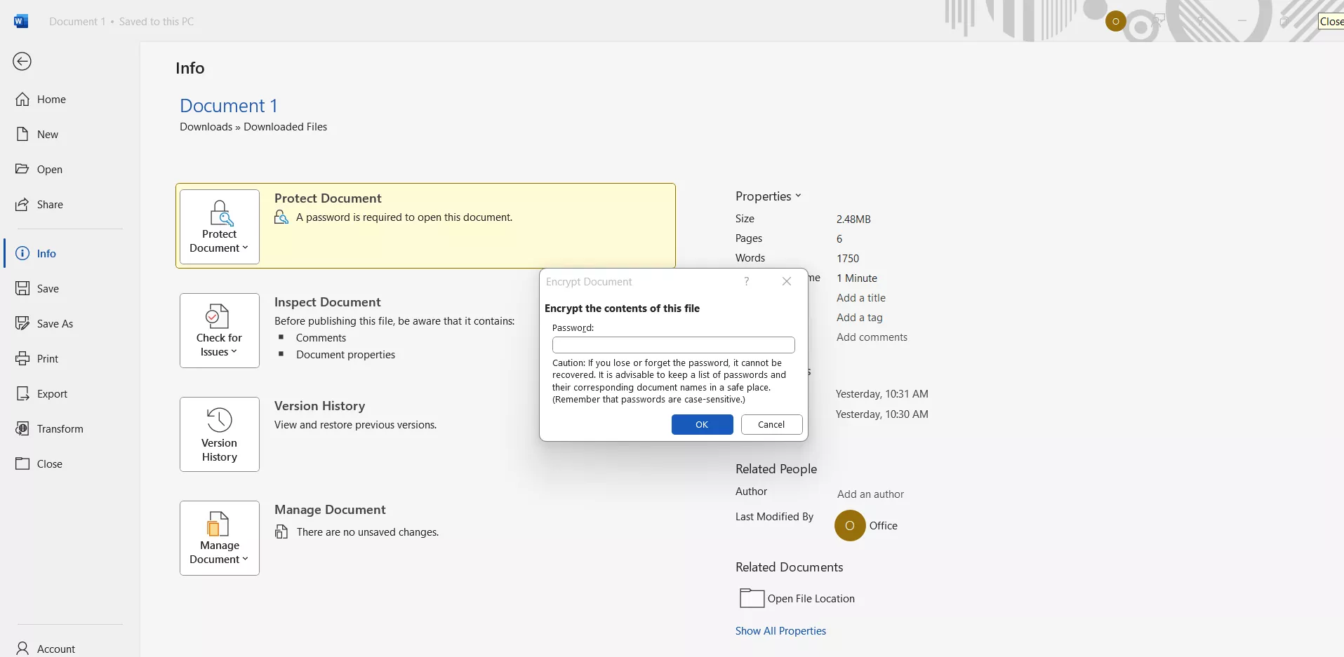 remove-password-word-document