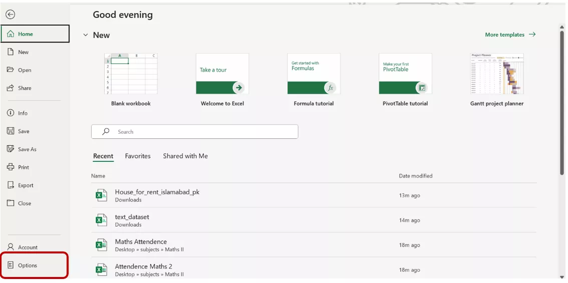 unactivate add-ons in excel