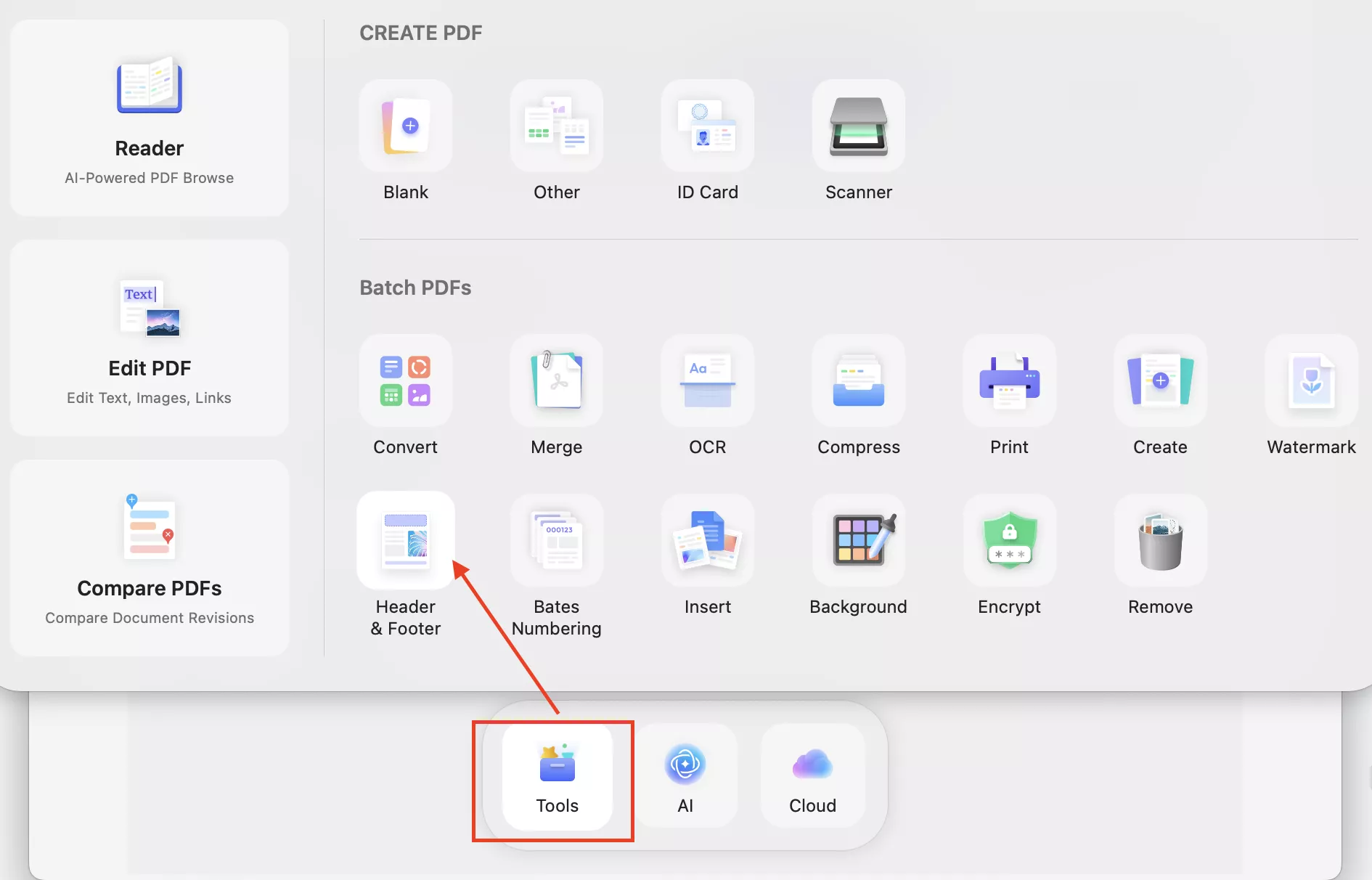 click-tool-header-and-footer