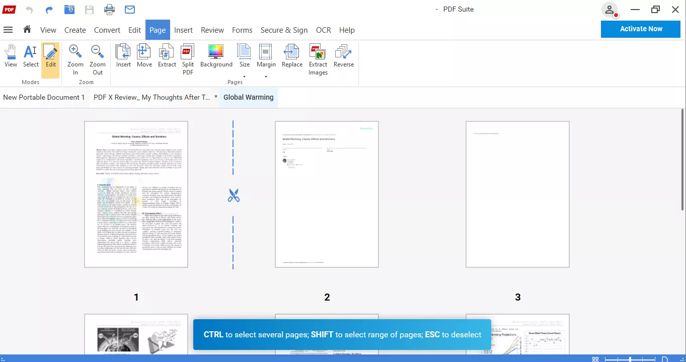 organize pdf pages pdf suite
