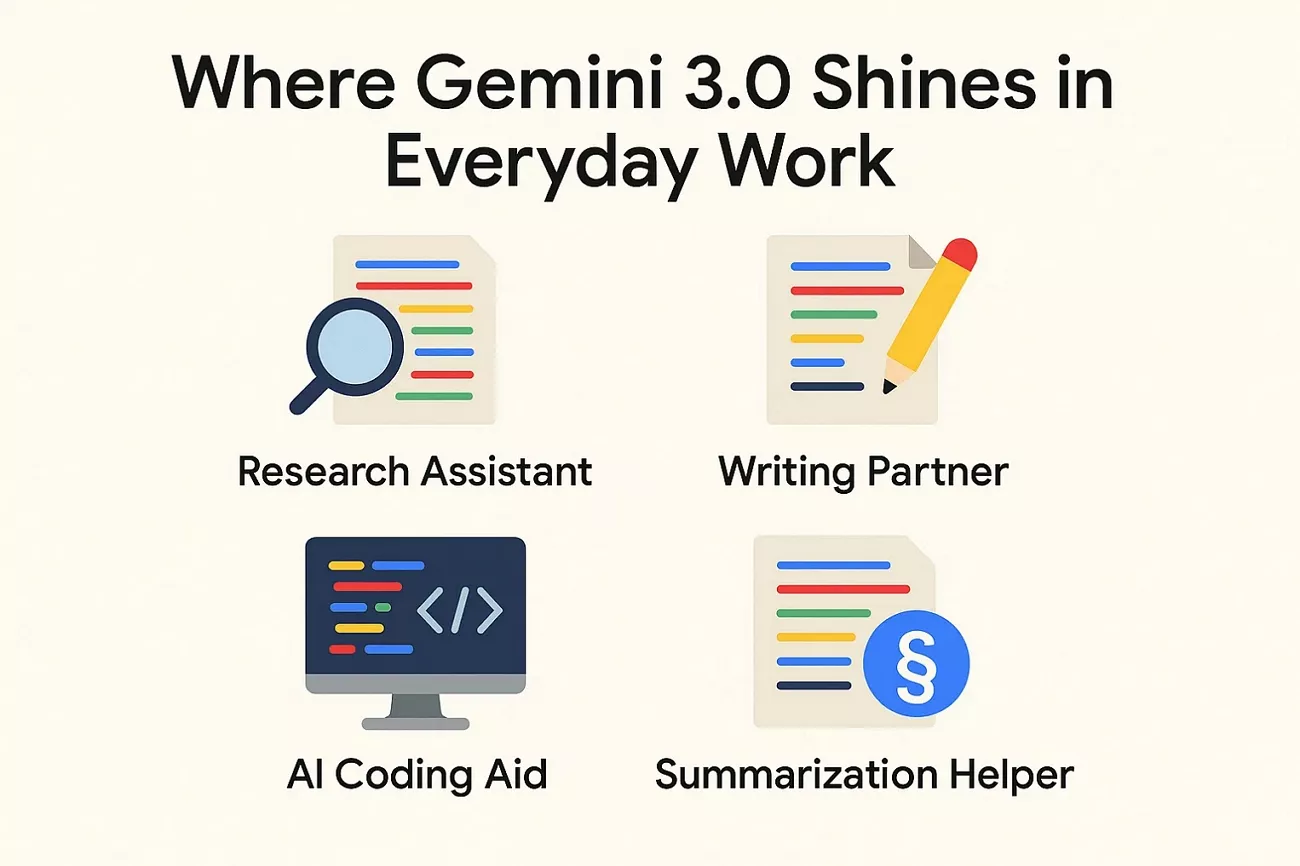 gemini 3.0 uses daily life
