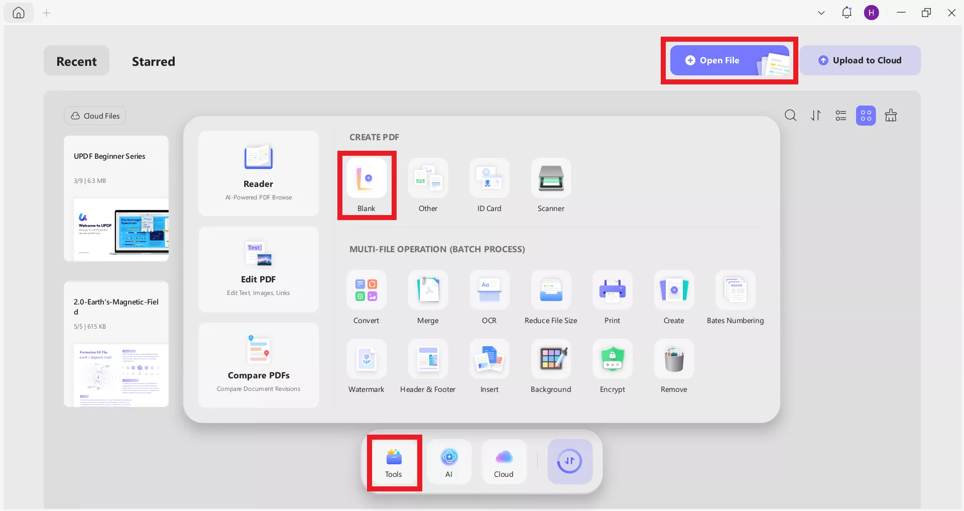 updf-create-blank-pdf