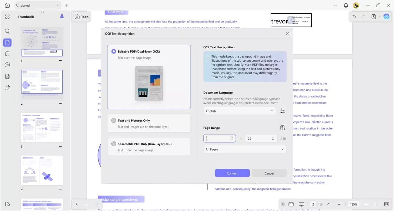 updf ocr scanned pdfs