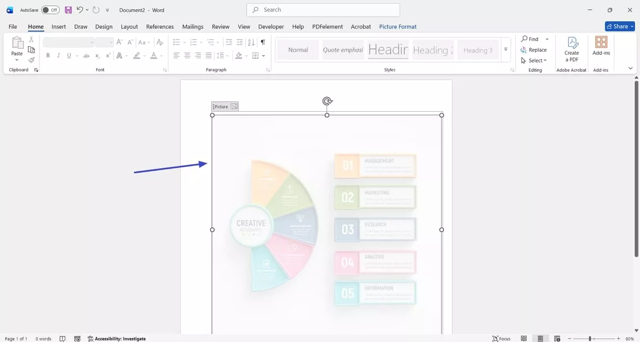 choose locked watermark word