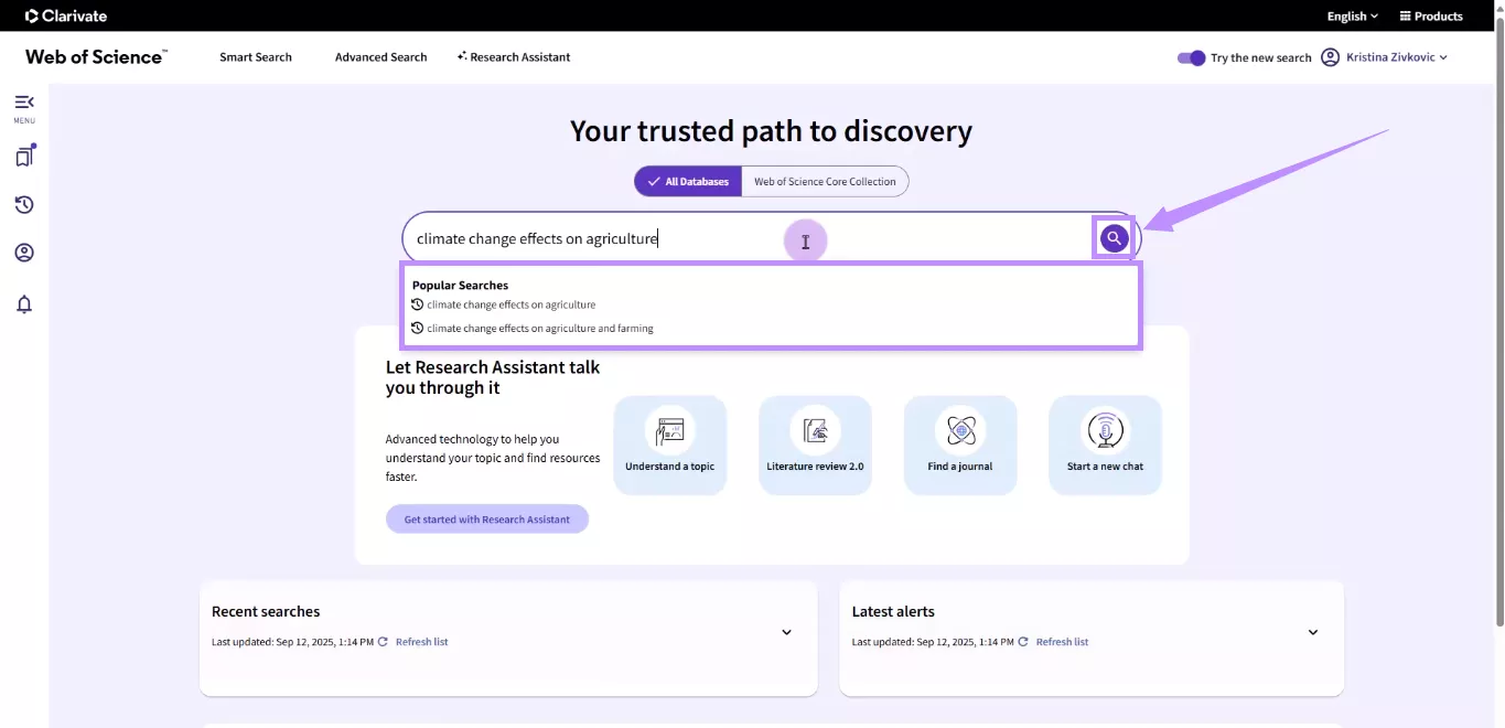 enter a search query